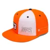 Одежда для гонок 2023 Новая команда Формулы 1 Изогнутая кепка Бейсболки для водителей Мужчины Женщины Спортивные повседневные шапки Модный бренд Дизайнерская кепка