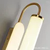 Lampade da parete Moderne Lampada a Led in Vetro Braccio Oscillante Luce Per Lettura Esterno