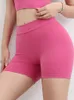 Shorts actifs INLUMINE Sports d'été cyclisme femmes dos taille col en v Yoga Gym Fitness Leggings Sexy hanche ascenseur pantalon