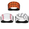 Pallacanestro Softball Sport Fasce per il sudore Ragazze Yoga Fitness Accessori per capelli da donna Bandane Fascia per capelli da baseball da corsa ampia