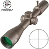 Fire Wolf De 4-16x44 Sf Tactical Riflescope 1/10mil Regolare Ad Alta Definizione Wilde Angolo Oculare Cannocchiale per Fucile Da Caccia