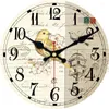 Orologi da parete Bellissimi paesaggi Orologio Uccelli Gazza Design Moda Vita silenziosa Studio Ufficio Cucina Decorazioni per la casa Arte Grande Nessun suono