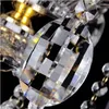 Chandeliers Modern Crystal Chandelier With 8 Lights Living Room Hanging Lamps Indoor Lighting Luxury Lustre Spiral Stairs K9 Lamp