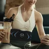 Core Trainery brzuszne EMS Electric Body Schoth Pas Pas Pasple Smart Brzuch Stymulator mięśni ABS Trener Fitness Schudnij Tłuszcz Spalanie 230614