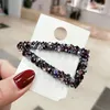 Strass Haarspange Mode Haarschmuck Frauen Kristall Hohl Wassertropfen Quadrat Dreieck Grips Haarnadel