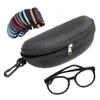 Nouveau 12 couleurs Portable voyage lunettes de soleil lunettes de lecture sac de transport nouvelle mode dur fermeture éclair lunettes boîte de rangement Pack pochette étui