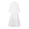 2023 Chic and Elegant Woman Dress Cheap Dresses With Robe Summer Dress Women Formal Party Casual Women's White