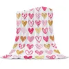 Blanket Red Love Heart Throw Blanket Valentine's Day Blanket Fleece Soft Lightweight Romantic Love Heart Shaped for Mom Girlfriend Gifts R230615