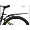 Cykel Fender 24 26 27,5 29 tum MTB Mudguard Soft Rubber TPE BICYCLE FRAMA BAKER FÖR BICYCLE MUD GUARD FOOLME