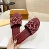 Terlik Kadın Terlik Sandalet Sandalet Tekstil Kayışları Jacquard Düz Mule Deli Deli Monogramlar Tuval İç Mekan Terlik Yaz Tasarımcısı Lüks Moda Bayanlar B J230615