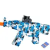 Zabawki pistoletowe Gatling elektryczny żel Blaster Splatter kulki kule kule woda CS walka gra na świeżym powietrzu Airsoft Fro prezent dla dzieci T230615