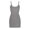 Basic Casual Designer Jurken Dames Jurk Mouwloos Bandage Bodycon Jurk Backless Casual Zomerjurk Zwart Off Shoulder Party