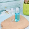 30ml hand sanitizer PET plastic bottle with flip top cap square bottles for cosmetics Essence Ihiot