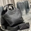 Designer extra large embellished quilted leather tote Women Luxury Fashion Bags High Quality Capacity Ladies Casual Shopping Handbags Give Away Small Coin Purse