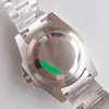 Horloges Heren U1 Rol St9 Sluiting Horloge Automatisch Saffier Roestvrij Effen Glidelock Zwart Keramiek Bezel Groen Gezicht Mannelijke Horloges