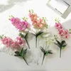 Fleurs décoratives Plante artificielle Belle orchidée assortie en plastique faux