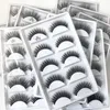 أدوات المكياج 3D Mink Eyelashes بالجملة 510203050 صناديق الرموز الطبيعية الطبيعية الطويلة 3D Lash Book Fluffy Cilio Cils H13 H16 230614