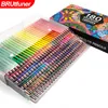 Pencils Brutfuner 72120160180260 Professional Oil Color Pencil Soft Core Watercolor Colored Pencils Set Drawing School Art Supplies 230614