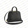 Sıcak M44832 Neo Alma BB PM debriyaj Kabartmalı Çanta Cowhide Deri Saplamalar Üst Saplı Kadın Tasarımcı Çanak Çantası Elçi Çanta Crossbody Omuz Çantası Tote