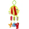 Rasseln Mobiles geborenes Baby Plüsch Handglocken Kinderwagen Spielzeug Mobile Cartoon Tier Säugling Krippe Hängen Rassel Lernspielzeug Geschenke 230615