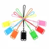 Credit ID Bag Silicone Lanyards Neck Necklace Sling Card Holder Strap For iPhone X 8 Universal Mobile Cell Phone