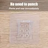 New New 5Pcs Shelf Support Adhesive Pegs Wall-mounted Closet Cabinet Shelf Support Clips Self-Adhesive Wall Hanger For Kitchen Bathroom