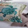 Ensembles de literie belle baie tortue marine mer ensemble de linge de lit adultkid fille couvre-lit drap de lit tortue pleine reine 230614