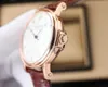 Parek Philip Elegancki ZF Fabryka luksusowa Klon Super klasyczne cienkie 38 mm10 mm nadgarstki 5153 Rose Gold Automatyczne mechaniczne 3K Cal324 Wysokiej jakości znakomita