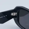 Occhiali da sole Designer Luxury Sungkasses Acetato irregolare Bianco Nero Occhiali da donna Occhiali da vista Uv400 da uomo 9OUQ
