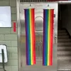 Dekoracja imprezowa 180 cm Rainbow Flag Culelets LGBTQ Gay Pride Ganch Hangings Outdoor Dekoracje Flagi Lesbian Wedding Decor Banner 230615