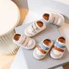 First Walkers Spring Baby Shoes For Boy Leather Toddler Children Barefoot Soft Sole Outdoor Kids Tennis Fashion Girls Sneakers 230615