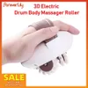 Massageador de Corpo Inteiro Tambor Elétrico 3D Massageador de Emagrecimento Corporal Rolo de Massagem Anti-Celulite Dispositivo de Massagem Máquina de Gordura Perda de Peso Ferramenta Aliviar os Músculos 230614