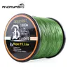 Линия косички Angryfish Оптовая 1000meters 8x Плетеная рыболовная линия 8 Colors Super Multifilament PE Рыбалка для ловли соленой воды 230614