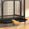 Chat transporteurs maison intérieure grande capacité Cage surdimensionné trois couches chien ménage luxe Villa respirant animaux clôture fournitures