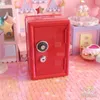 Storage Boxes Bins Tirelire Money Box Storage Cabinet Modern Ins For Girls Cute Safe Box Decorative Deposit Piggy Bank Metal Iron hucha 230614