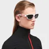 Okulary przeciwsłoneczne projektant futurystyczny awangard luksusowy octan Uv400 Optical Men okulary SPS 03W-F Kobiety Kobiety jazdy na okulary 88JM