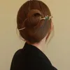 Ny Ancient Style Bambu hårkort Kvinnlig hårgaffel Halvhår Braid hårklipp Huvudbonad Styling Tools Hårtillbehör