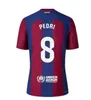 23 24 Maglie da calcio Lewandowski Gavi Pedri Rolling Stone Kit Rosalia Motomami 2023 2024 Shirt calcistico Yamal Camisetas de Futbol Men Women Barca Fans Kids