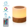 Têtes de flash bureau Leds coloré veilleuse chambre chevet USB touchant rvb lampe W télécommande pour pographie Selfie Po