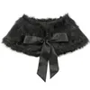 Giacche Ragazze Bolero in pelliccia sintetica Giacca coprispalle Mantello Bambino Bambini Bambini Matrimonio formale Abito da festa di compleanno Scialle Mantella da principessa Accessori