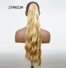 Extensions de cheveux de queue de cheval synthétiques ondulés à haute température de 24 pouces - Choisissez parmi une variété de styles - Améliorez votre look instantanément