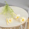 Dried Flowers 50cm Artificial Sunflower Autumn Silk Bouquet Wedding Home Decoration Christmas Table Arrangement Fake DIY Craft