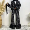 Ubranie etniczne Summer muzułmańskie abaya kobiety kaftan khimar jilbab modlitwa szata eid Mubarak Ramadan sukienka islamska kimono abayas luźno