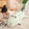 Hot 120cm Simulation Crocodile Plush Toys Soft Stuffed Animals Cushion Pillow Toys For Kids Home Decor Girls Xmas Gifts