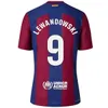 23 24 voetbalshirt barcelonas Gundogan MartInez ANSU FATI PEDRI Kounde LEWANDOWSKI Camisetas de football Raphinha GAVI 2023 2024 ADAMA FERRAN shirt BARCAS heren kinderen