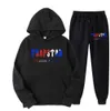 Tracksuit Trapstar Brand Printed Sportswear Men's t Shirts 16 Colors Warm Two Pieces Set Loose Hoodie Sweatshirt Pants Tidal flow design 664ess