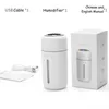 Humidifiers Portable Mini Air Humidifier USB Aromatheraly Essential Diffuser 1200mAh Rechargeable Ultrasonic Mist with Color Light