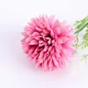 Torkade blommor Silk Artificial Peony for Home Wedding Decoration Dandelion Bouquet Ball Diy Craft Wreath Christmas Fake Flower Ord