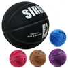 Balls Basketball Outdoor Indoor Anti-Slip Waterproof Size #7 Soft Microfiber Professional Wear-Resistant Anti-Friction Fur Basketball 230614