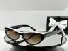 고품질 5436 여성을위한 고양이 눈 선글라스 여성 디자이너 선글라스 패션 야외 클래식 스타일의 안경 레트로 유니es -UV400 타원형 렌즈 안경.